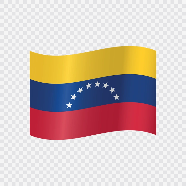 Venezuela waving flag