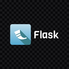 Flask light logo SVG