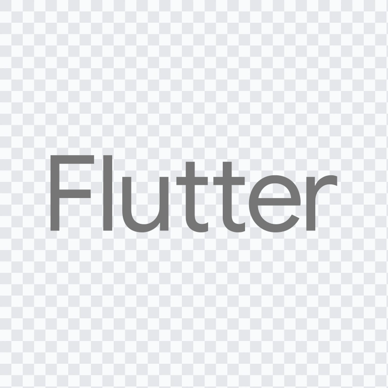 Flutter colored wordmark SVG
