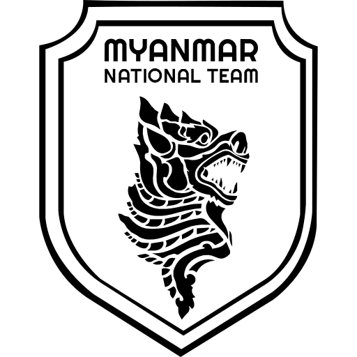 Myanmar National Team Black logo
