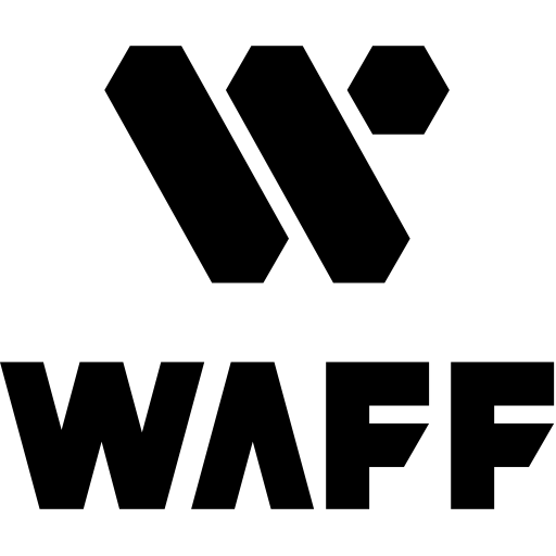 West Asian Football Federation (WAFF) Black logo