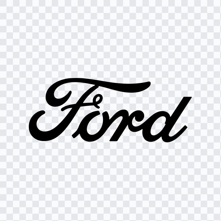 Ford black wordmark SVG
