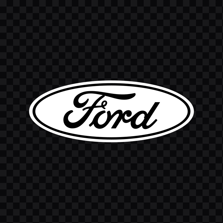 Ford white logo SVG
