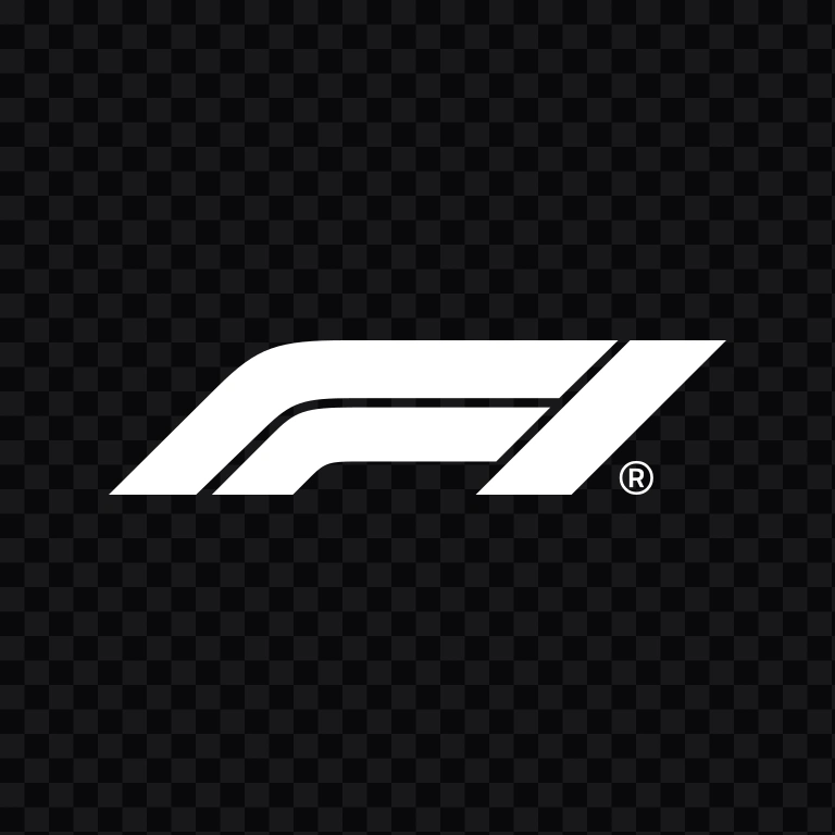 Formula 1 (F1) white logo SVG
