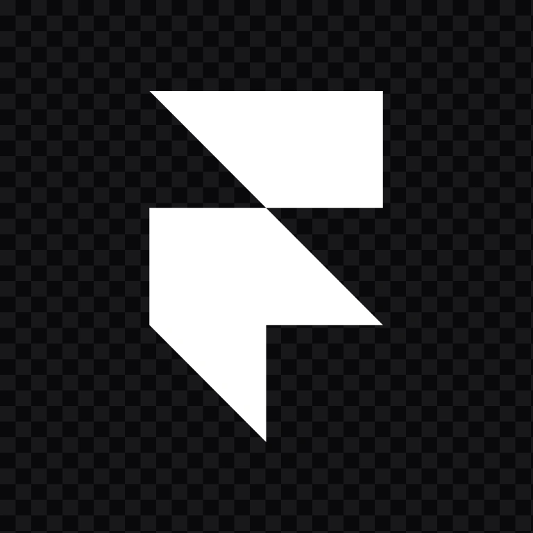ikon Framer putih SVG