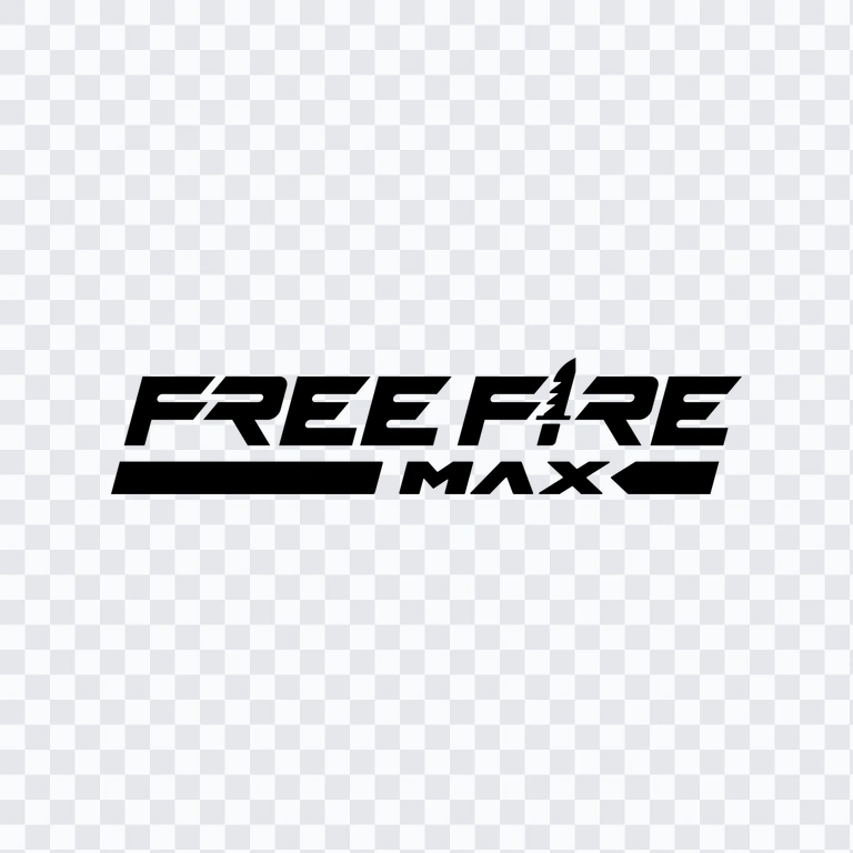 Free Fire black logo PNG
