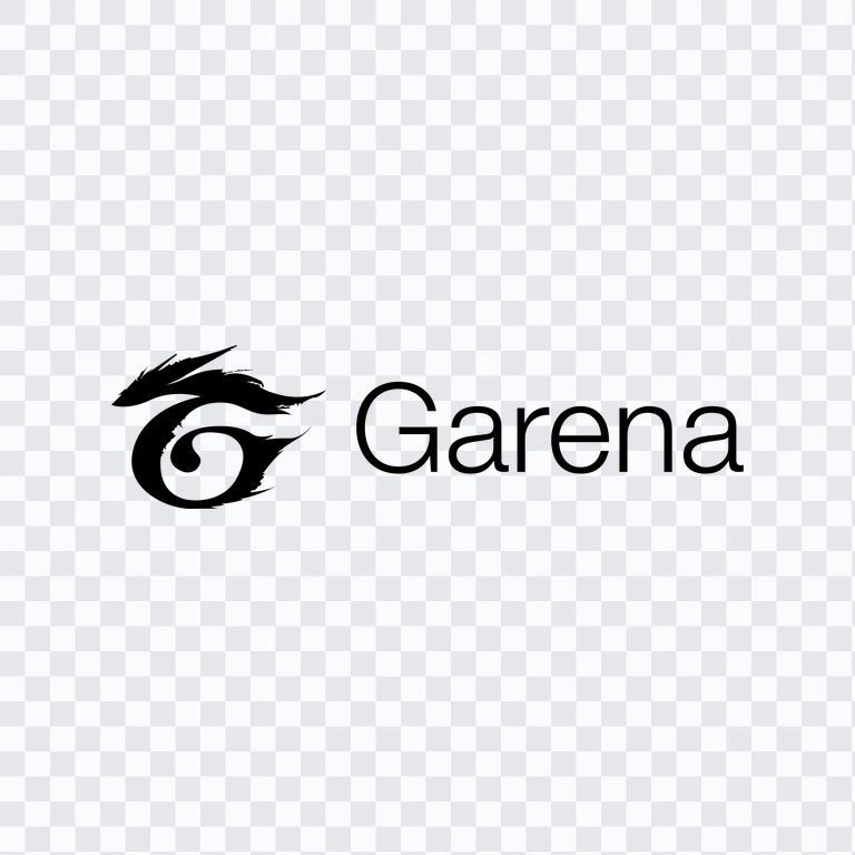 Garena black logo PNG