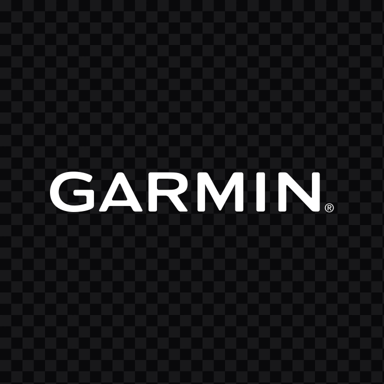 Garmin white logo SVG