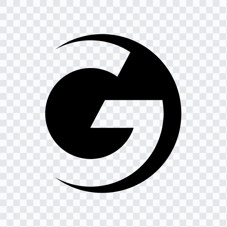 Gcore black icon SVG