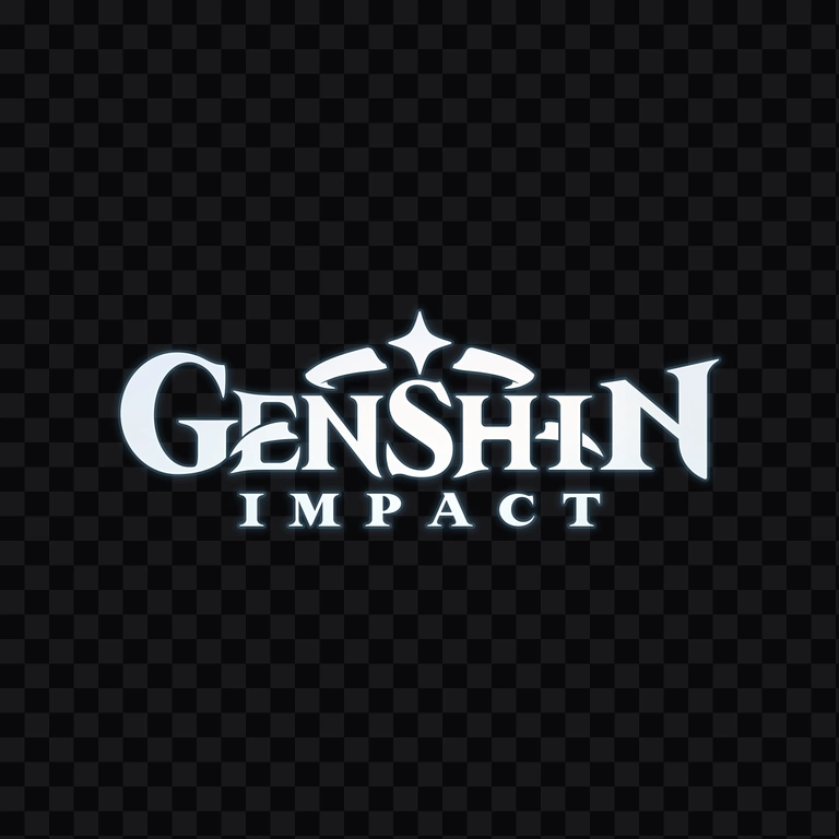 Genshin Impact light logo PNG