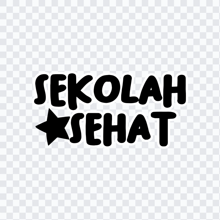 Gerakan Sekolah Sehat (GSS) Black logo