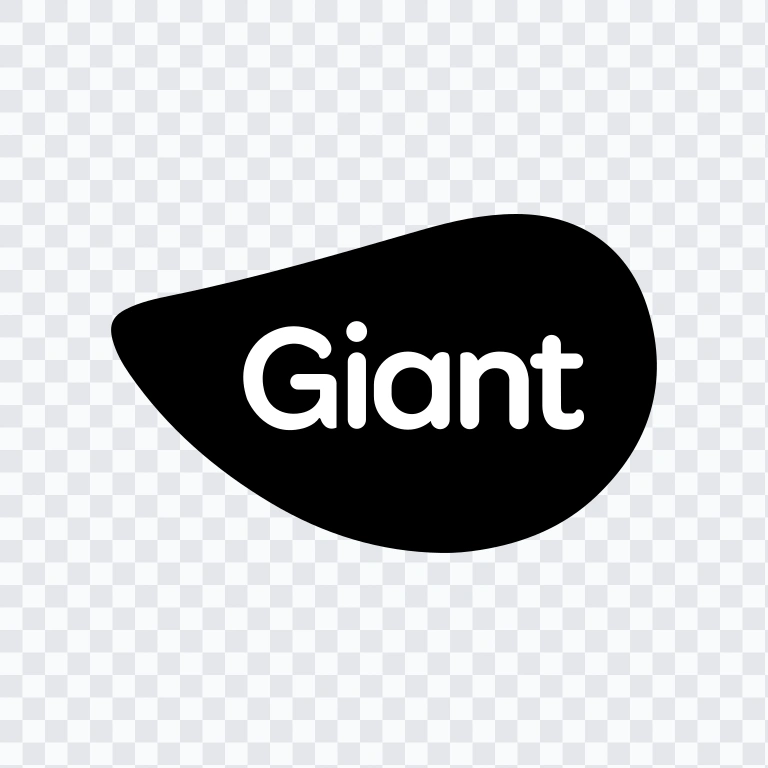 Giant black logo SVG