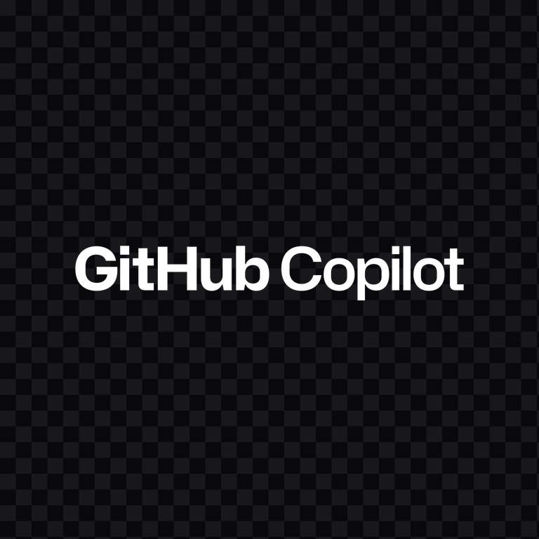 GitHub Copilot white wordmark PNG