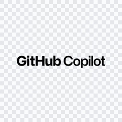 wordmark GitHub Copilot hitam SVG