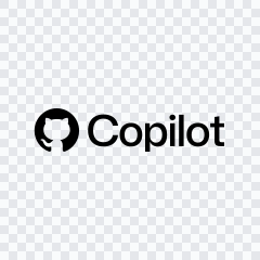 logo GitHub Copilot berwarna SVG