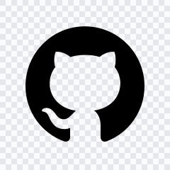 ikon GitHub berwarna SVG