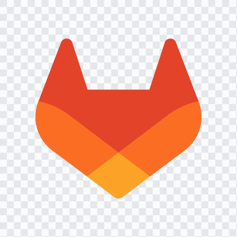symbol GitLab berwarna SVG