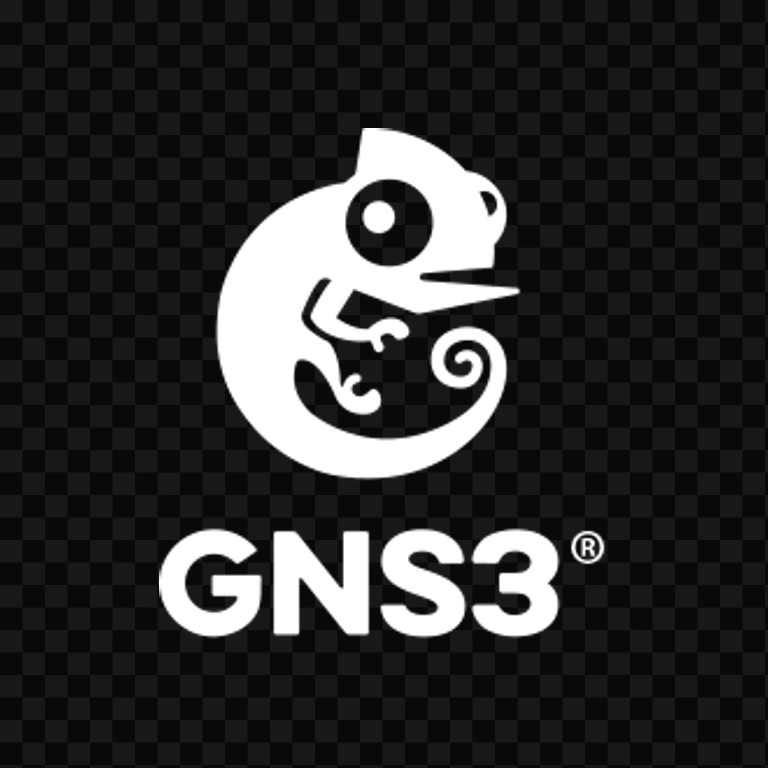 logo GNS3 putih PNG