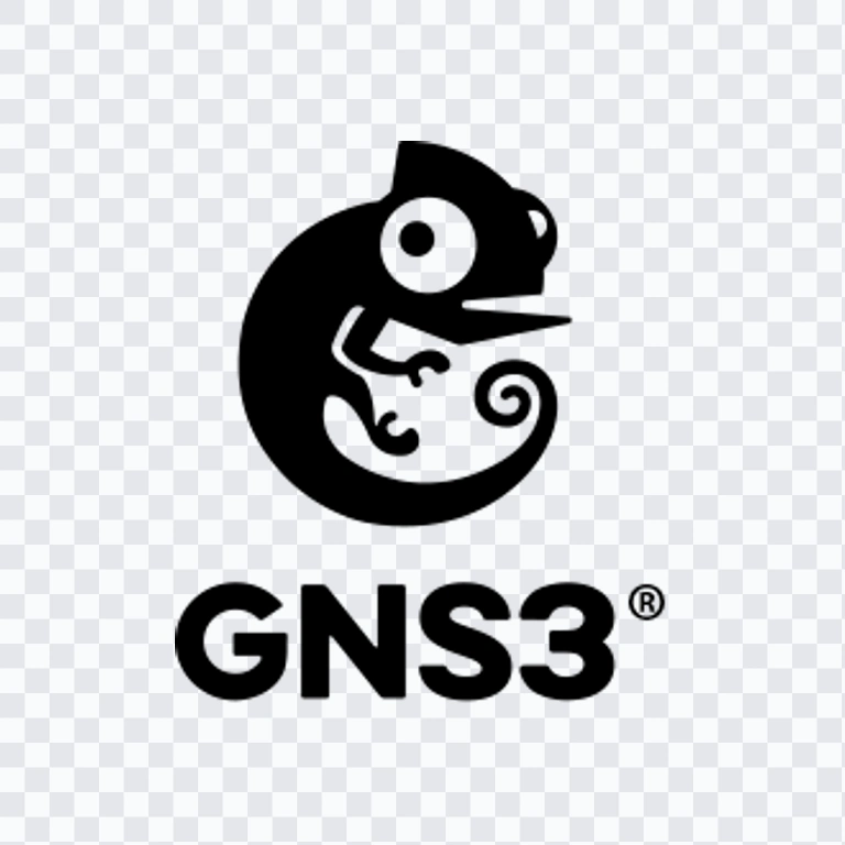 logo GNS3 hitam PNG
