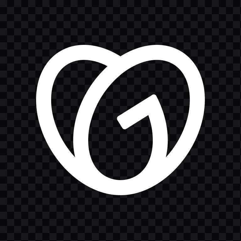 GoDaddy white icon SVG
