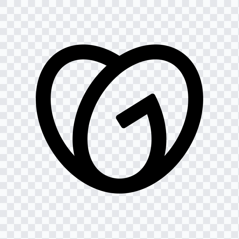 GoDaddy black icon SVG