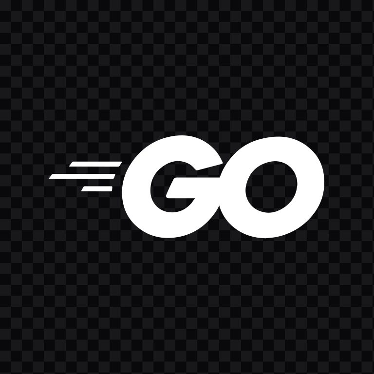 Golang white logo SVG
