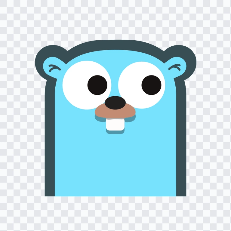 Golang colored icon SVG