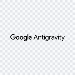 logo Google Antigravity hitam SVG
