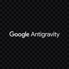 logo Google Antigravity putih PNG