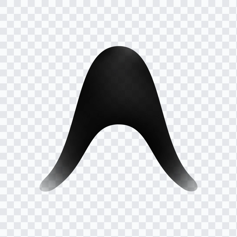 Google Antigravity black icon PNG