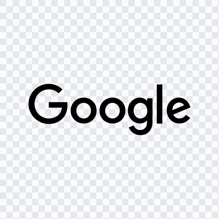 Google black logo SVG