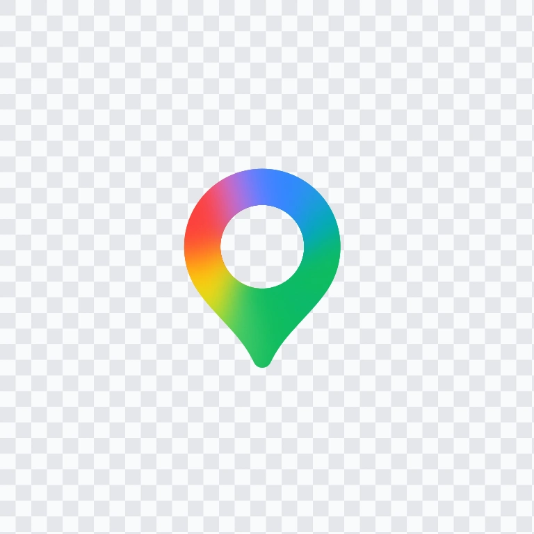 logo Google Maps berwarna SVG