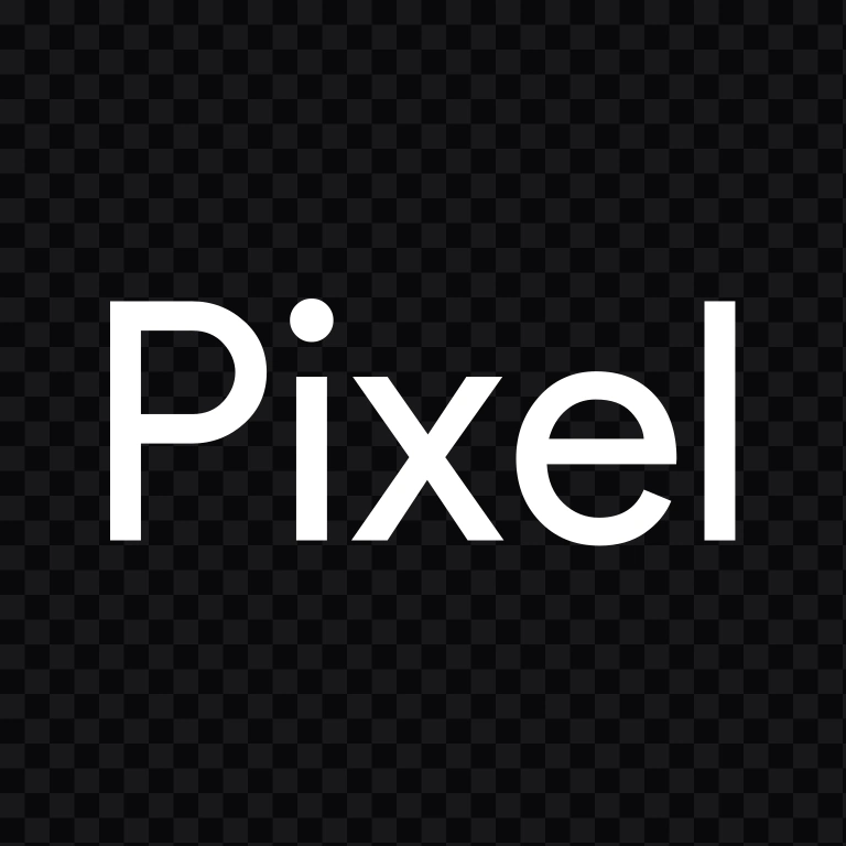 logo Google Pixel putih SVG