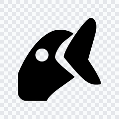 logo GooseAI hitam SVG