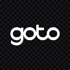 GoTo white logo PNG
