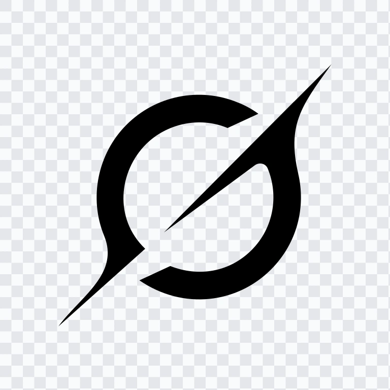 ikon Grok / xAI hitam SVG