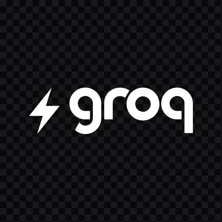 Groq white logo SVG
