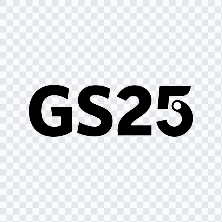 logo GS25 hitam SVG