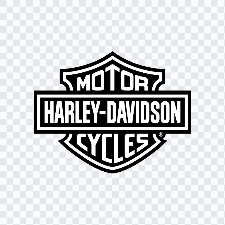 Harley-Davidson black logo SVG