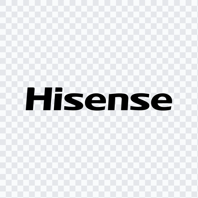 Hisense black logo SVG