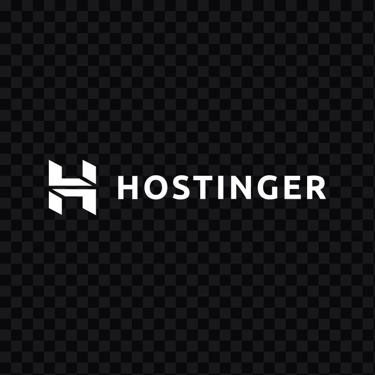 Hostinger Horizontal white logo SVG