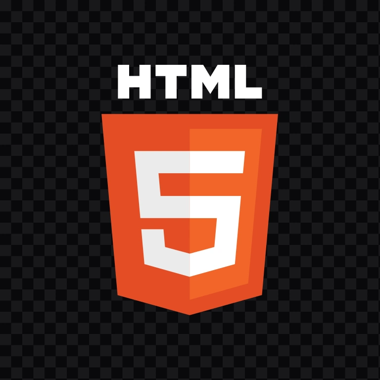 logo HTML terang SVG