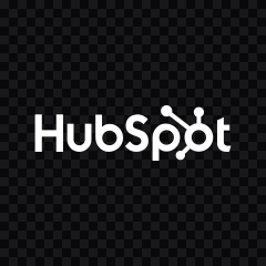 HubSpot white logo SVG