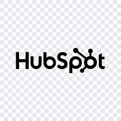 HubSpot black logo SVG