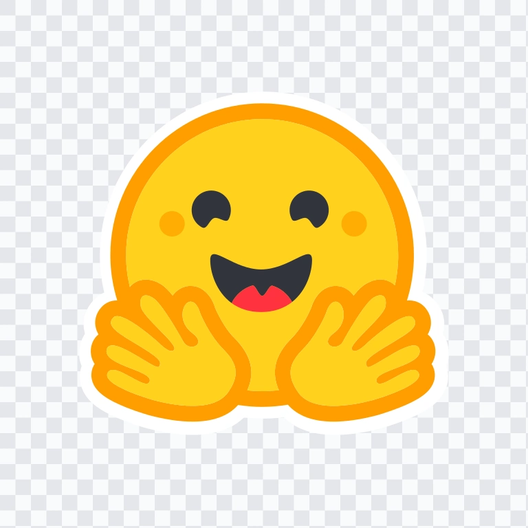 Hugging Face Square colored icon SVG
