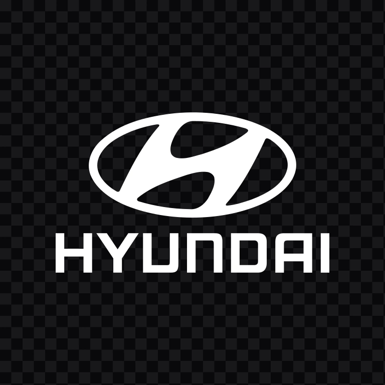 Hyundai white logo SVG
