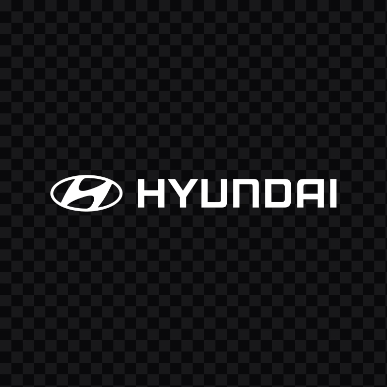 Hyundai white logo SVG
