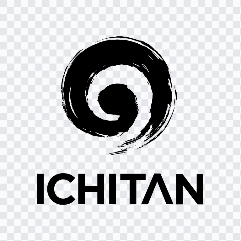 Ichitan black logo SVG