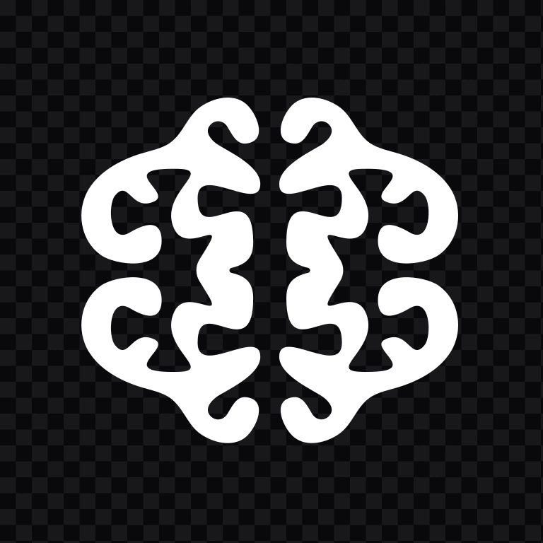 Ideogram white icon SVG