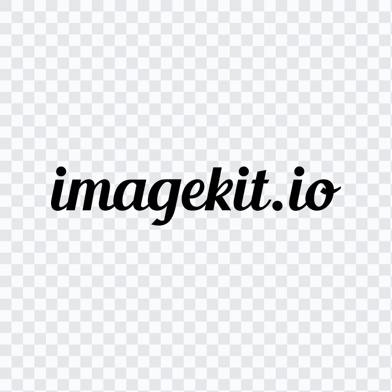ImageKit black logo SVG